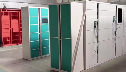 customized face recognition smart parcel locker for last mile package delivery