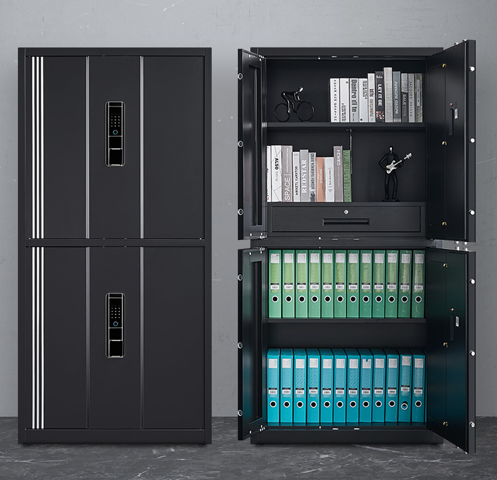 2021 new design steel locker with fingerprint lock filling cabinet with new smart lock