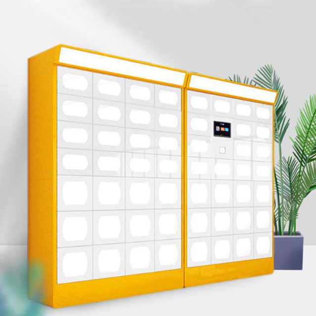 Factory direct steel smart takeaway food cabinet