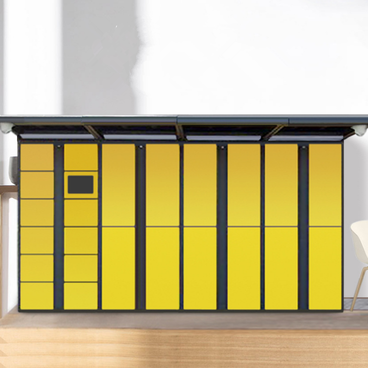 Hotel luggage locker swipe card storage bag locker scenic spot storage station intelligent cabinet manufacturers  
