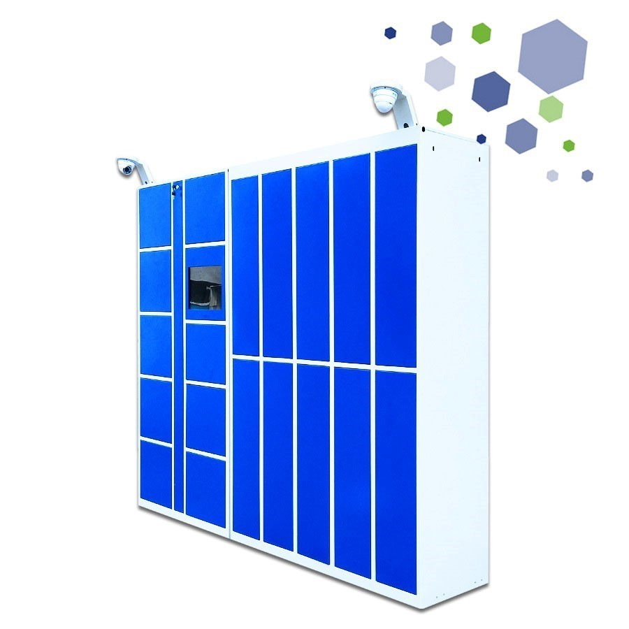 7*24 parcel locker Station locker luggage storage locker