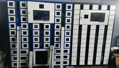 Customized smart phone charging cabinet and keylocker